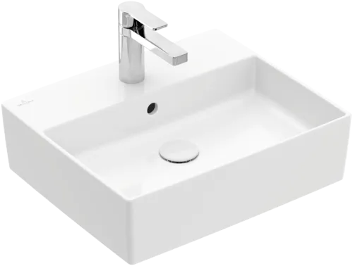 VILLEROY BOCH Memento 2.0 umyvadlo na desku, 498 x 420 x 139 mm, bílá alpská, s přepadem #4A075001