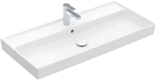 VILLEROY BOCH Umyvadlo na skříňku Collaro, 1000 x 470 x 160 mm, Stone White CeramicPlus, s přepadem, leštěné #4A331GRW