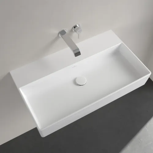 VILLEROY BOCH Umyvadlo Memento 2.0, 800 x 470 x 140 mm, bílá alpská, bez přepadu, leštěné #4A228F01, obrázek 5
