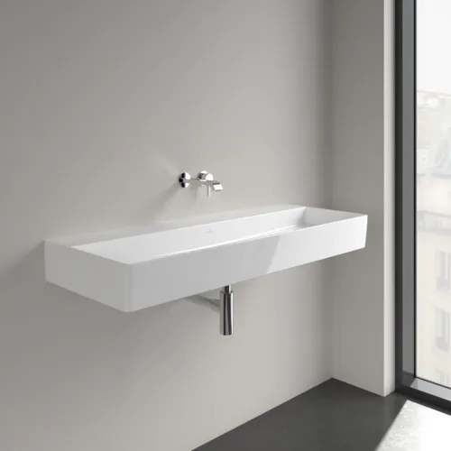 VILLEROY BOCH Umyvadlo Memento 2.0, 1200 x 470 x 150 mm, bílá alpská, bez přepadu, leštěné #4A22CF01, obrázek 3