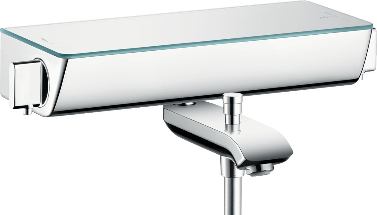 Obrázek HANSGROHE Ecostat Select Vanový termostat na stěnu #13141400 - bílá/chrom