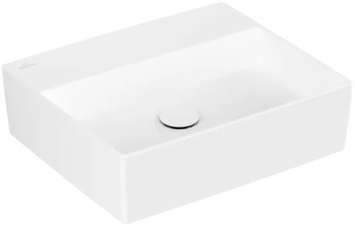 VILLEROY BOCH Memento 2.0 umyvadlo na desku, 498 x 420 x 139 mm, Stone White CeramicPlus, bez přepadu #4A0753RW