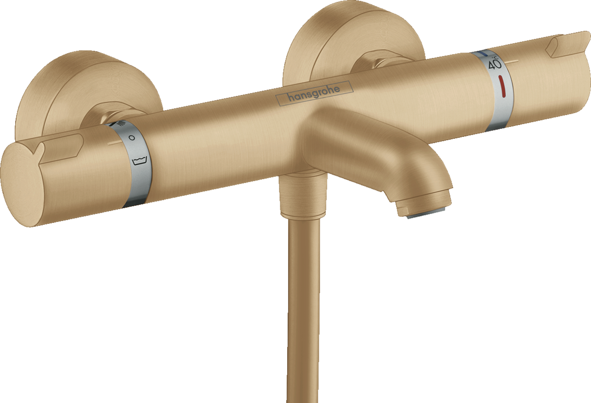 HANSGROHE Ecostat Comfort Vanový termostat na stěnu #13114140 - kartáčovaný bronz