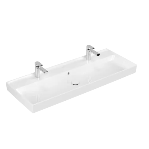 VILLEROY BOCH Umyvadlo na skříňku Collaro, 1200 x 470 x 160 mm, bílé Alpine CeramicPlus, s přepadem #4A33C4R1