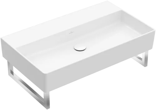 VILLEROY BOCH Umyvadlo Memento 2.0, 800 x 470 x 140 mm, bílá Alpine, bez přepadu #4A228301