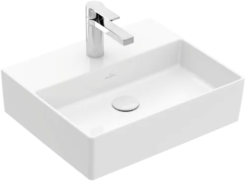 VILLEROY BOCH Umyvadlo Memento 2.0, 500 x 420 x 140 mm, bílá Alpine, bez přepadu, leštěné #4A225L01