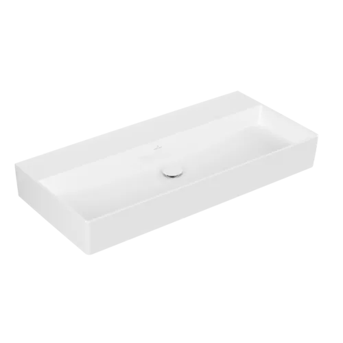 VILLEROY BOCH Umyvadlo Memento 2.0, 1000 x 470 x 135 mm, bílá Alpine CeramicPlus, bez přepadu, leštěné #4A221FR1