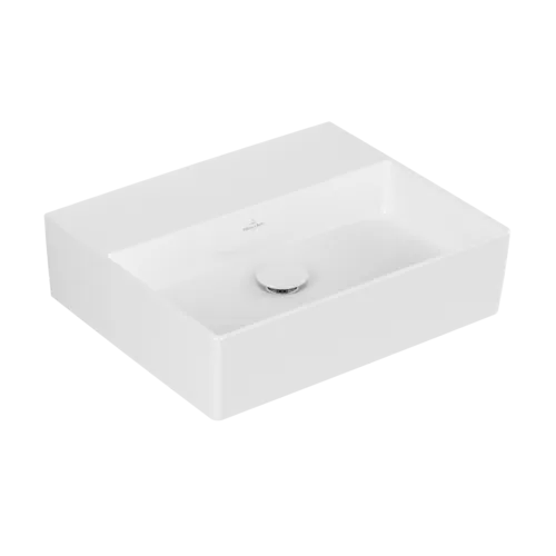 VILLEROY BOCH Umyvadlo Memento 2.0, 500 x 420 x 140 mm, White Alpine CeramicPlus, bez přepadu, leštěné #4A225FR1
