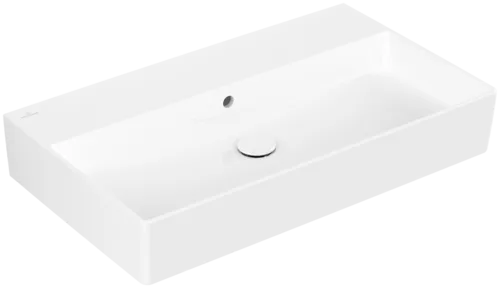 VILLEROY BOCH Umyvadlo Memento 2.0, 800 x 470 x 140 mm, bílá Alpine, s přepadem, leštěné #4A228J01