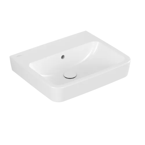 VILLEROY BOCH Umyvadlo O.novo, 550 x 460 x 175 mm, bílá Alpine CeramicPlus, s přepadem #4A4157R1