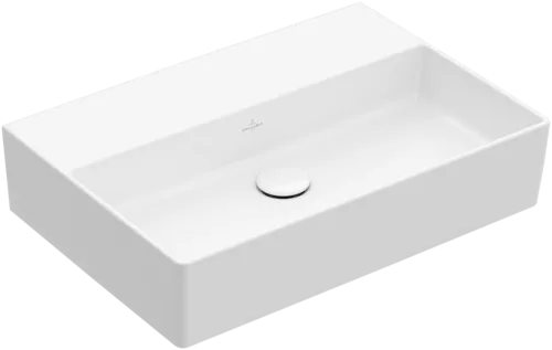 VILLEROY BOCH Umyvadlo Memento 2.0, 600 x 420 x 135 mm, bílá Alpine, bez přepadu, leštěné #4A226F01