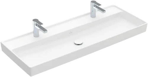 VILLEROY BOCH Umyvadlo na skříňku Collaro, 1200 x 470 x 160 mm, Stone White CeramicPlus, bez přepadu #4A33C1RW