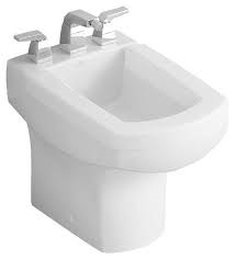 V&B BELLEVUE bidet stojící bílý #5465 00 01 - bílá