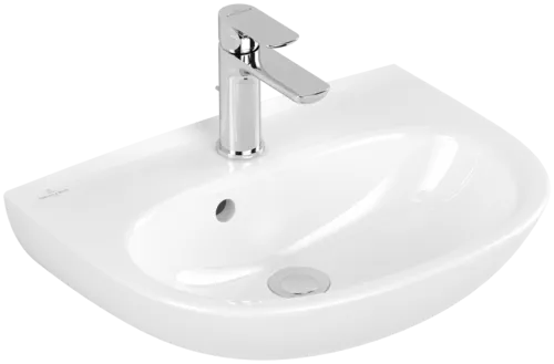 VILLEROY BOCH Umyvadlo na ruční mytí O.novo, 500 x 380 x 160 mm, alpská bílá, s přepadem #43405001