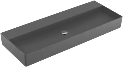 VILLEROY BOCH Umyvadlo Memento 2.0, 1200 x 470 x 150 mm, Graphite CeramicPlus, bez přepadu #4A22C3I4