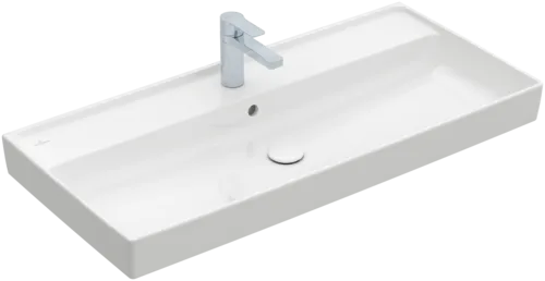 VILLEROY BOCH Umyvadlo na skříňku Collaro, 1000 x 470 x 160 mm, bílá alpská, s přepadem, leštěné #4A331G01
