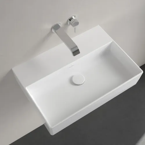 VILLEROY BOCH Umyvadlo Memento 2.0, 600 x 420 x 135 mm, bílá Alpine CeramicPlus, bez přepadu #4A2263R1, obrázek 5