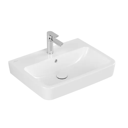 VILLEROY BOCH Umyvadlo O.novo, 600 x 460 x 175 mm, bílé Alpin AntiBac CeramicPlus, s přepadem #4A4160T2