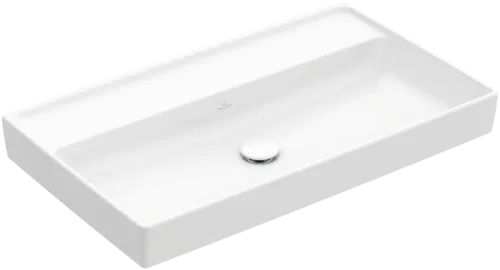 VILLEROY BOCH Umyvadlo na skříňku Collaro, 800 x 465 x 160 mm, bílé Alpine CeramicPlus, bez přepadu #4A3383R1