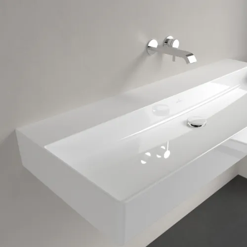 VILLEROY BOCH Umyvadlo Memento 2.0, 1200 x 470 x 150 mm, bílá Alpine CeramicPlus, bez přepadu, leštěné #4A22CFR1, obrázek 8