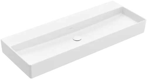VILLEROY BOCH Umyvadlo Memento 2.0, 1200 x 470 x 150 mm, Stone White CeramicPlus, bez přepadu, leštěné #4A22CFRW