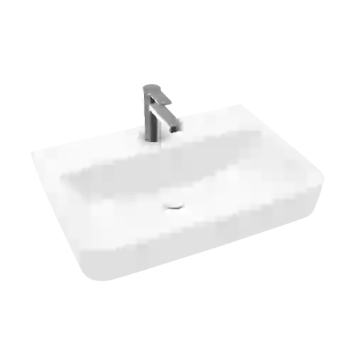 VILLEROY BOCH Umyvadlo O.novo, 650 x 460 x 175 mm, bílá alpská, bez přepadu, broušená zadní a spodní strana #4A41KL01