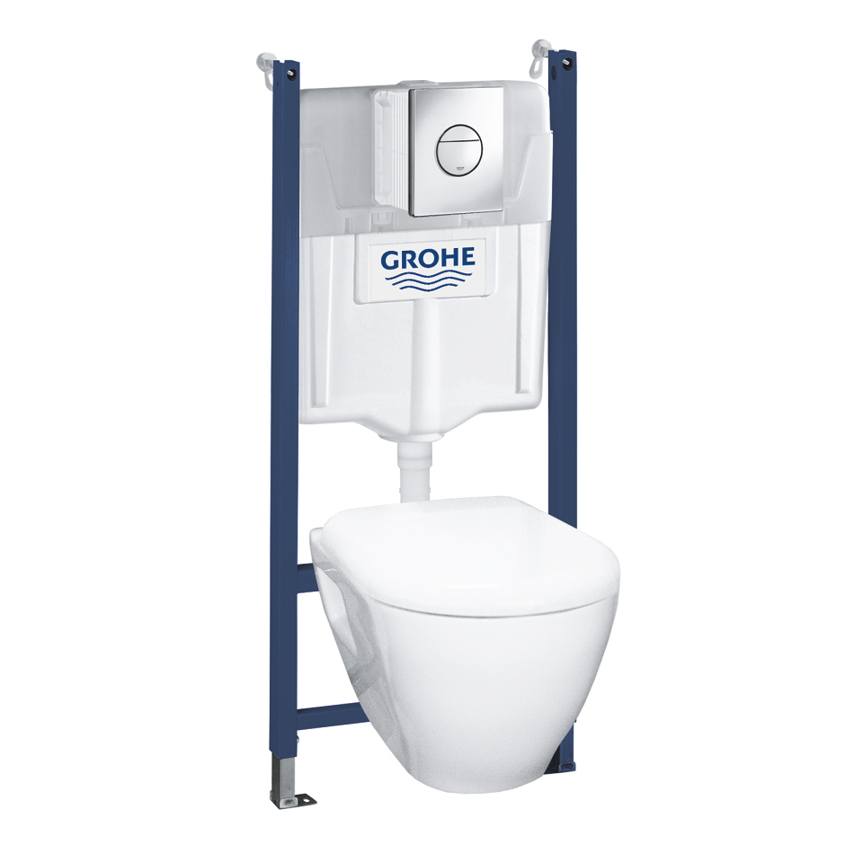 GROHE Solido Compact Sada 4 v 1 pro WC Chrom #38950000