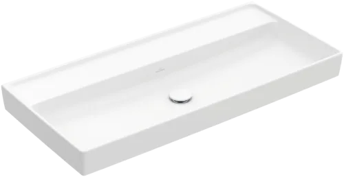 VILLEROY BOCH Umyvadlo na skříňku Collaro, 1000 x 470 x 160 mm, Stone White CeramicPlus, bez přepadu #4A33A3RW