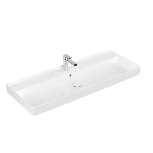 VILLEROY BOCH Umyvadlo na skříňku Collaro, 1200 x 470 x 160 mm, bílé Alpine CeramicPlus, s přepadem #4A33C5R1