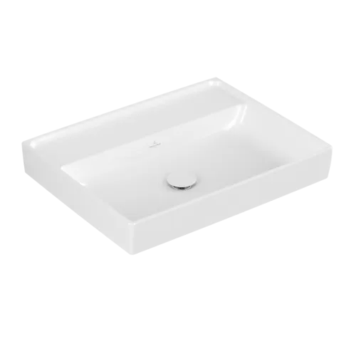VILLEROY BOCH Umyvadlo Collaro, 600 x 470 x 160 mm, bílé Alpine CeramicPlus, bez přepadu #4A3363R1