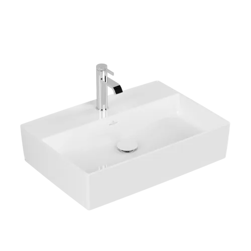 VILLEROY BOCH Memento 2.0 umyvadlo na desku, 600 x 420 x 140 mm, bílá Alpine CeramicPlus, bez přepadu #4A0761R1