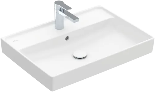 VILLEROY BOCH Umyvadlo Collaro, 650 x 470 x 160 mm, Stone White CeramicPlus, s přepadem #4A3365RW
