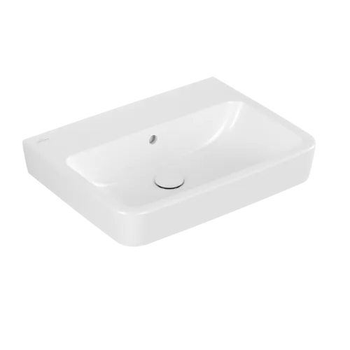 VILLEROY BOCH Umyvadlo O.novo, 600 x 460 x 175 mm, bílé Alpin AntiBac CeramicPlus, s přepadem #4A4162T2
