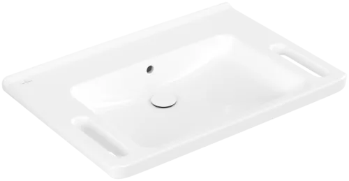 VILLEROY BOCH ViCare umyvadlo ViCare, 800 x 550 x 180 mm, bílé Alpine AntiBac CeramicPlus, s přepadem #4A6882T2