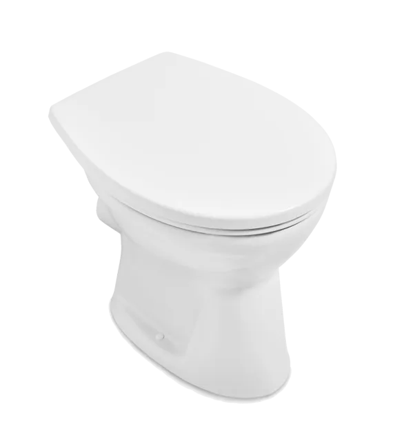 VILLEROY BOCH O.novo Omyvatelný klozet, bez ráfku, stojící, bílý Alpine #7619R001