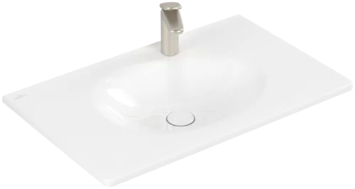 VILLEROY BOCH Umyvadlo na skříňku Antao, 800 x 500 x 150 mm, bílá Alpine CeramicPlus, se skrytým přepadem #4A7584R1