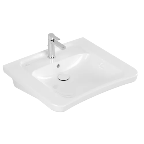 VILLEROY BOCH Umyvadlo ViCare ViCare, 650 x 550 x 190 mm, bílé Alpine CeramicPlus, s přepadem #517867R1