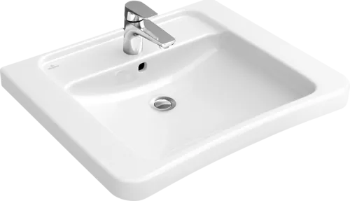 VILLEROY BOCH Umyvadlo ViCare ViCare, 650 x 550 x 190 mm, bílé Alpine CeramicPlus, bez přepadu #517868R1