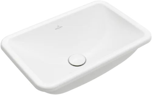 VILLEROY BOCH Vestavné umyvadlo Loop & Friends, 510 x 340 x 185 mm, bílá Alpine CeramicPlus, bez přepadu, neleštěné #4A6401R1