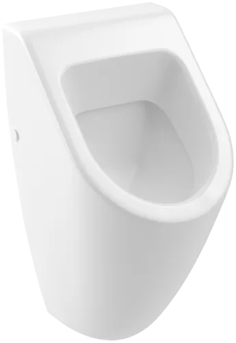 VILLEROY BOCH Podlahový sací pisoár, bez víka, skrytý přívod, 285 x 315 mm, Stone White CeramicPlus #751300RW