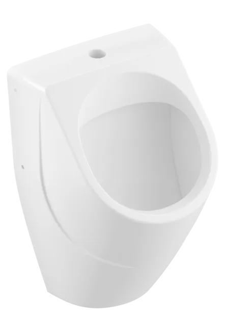 VILLEROY BOCH Sací pisoár O.novo, bez víka, přívod shora, 335 x 320 mm, bílý Alpin CeramicPlus #752300R1
