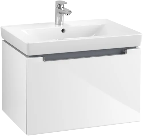 VILLEROY BOCH Subway 2.0 Vanity unit, 1 zásuvka, 637 x 420 x 454 mm, lesklá bílá #A68810DH, obrázek 1