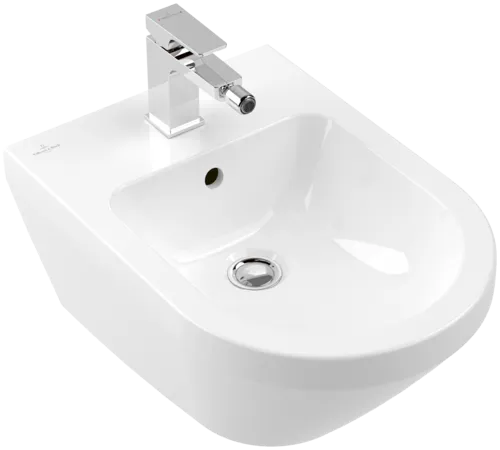 VILLEROY BOCH Bidet Architectura, závěsný, 370 x 530 mm, bílý Alpin CeramicPlus #748700R1