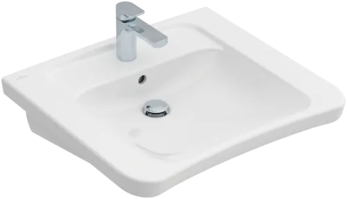 VILLEROY BOCH Umyvadlo ViCare ViCare, 650 x 550 x 190 mm, bílé Alpine AntiBac CeramicPlus, s přepadem #517867T2