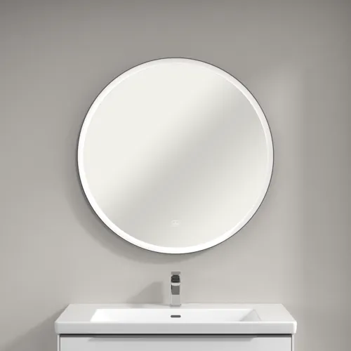 VILLEROY BOCH Zrcadlo Subway 3.0, s osvětlením, 910 x 910 x 45 mm #A46491BC, obrázek 3