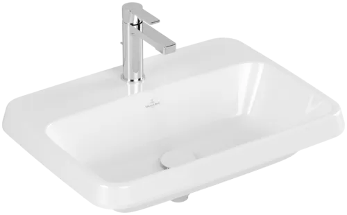 VILLEROY BOCH Vestavné umyvadlo Architectura, 600 x 450 x 170 mm, bílá alpská, bez přepadu, neleštěné #5A676101