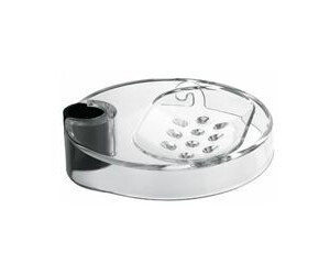 KLUDI LOGO miska na mýdlo 18 mm 6110121-00 - průhledný plast