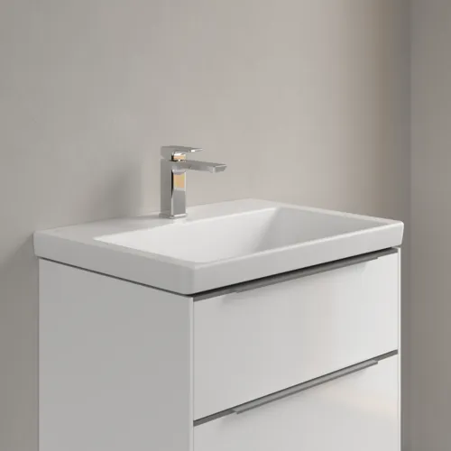 VILLEROY BOCH Umyvadlo Subway 3.0, 650 x 470 x 165 mm, Stone White CeramicPlus, bez přepadu #4A7066RW, obrázek 2
