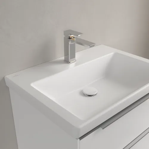 VILLEROY BOCH Umyvadlo Subway 3.0, 650 x 470 x 165 mm, Stone White CeramicPlus, bez přepadu #4A7066RW, obrázek 7