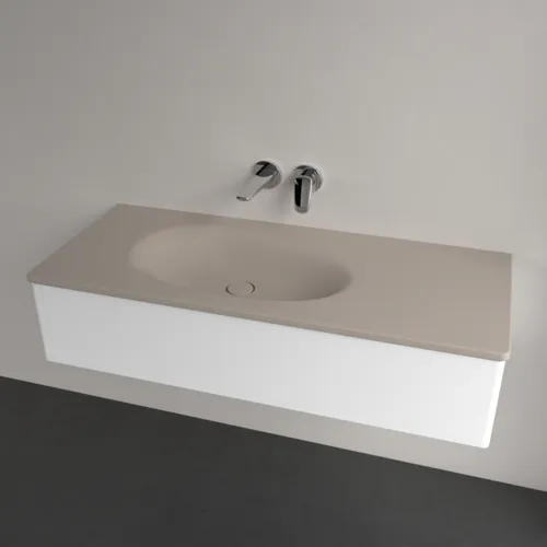 VILLEROY BOCH Umyvadlo na skříňku Antao, 1200 x 500 x 150 mm, Almond CeramicPlus, bez přepadu #4A77L3AM, obrázek 3